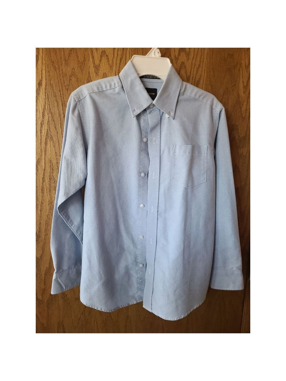 Arrow Boys Light Blue Button Down Shirt Size 12